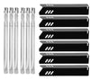Grill Burners & Heat Plates Kit for Outdoor Gourmet 6 Burner FSOGBG1107, FSOGBG1108, GR2205723-OG-00, GR2323101-OG-00, GR2205720-OG-00 Grills