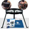Campfire Tripod Stand for Dutch Oven 2.0 Camping Open Fire Tripod Grill for Cooking with Legs Lock in Place