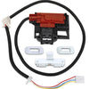W10404050 W10238287 Washer Lid Lock Latch Switch Assembly with W10240513 Strike for Whirlpool, Maytag, Kenmore Washer W10744659, AP5263307, 1938607