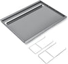 Full Size Griddle for Nexgrill 4 5 Burner 720-0830H, 720-0830X, 720-0888, 720-0888N Grills, Carbon Steel Griddle Insert with Handle