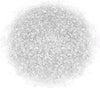 2 Lbs Jar 3-6mm Clear White Round Crushed Fire Pit Glass Glitter Glass Pebbles Gravel Stone for Crafts Resin Art, Garden Decoration, Fireplace