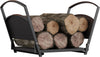 Fireplace Log Holder Folding Firewood Rack Stacking Rack for Indoor & Outdoor Firewood Storage