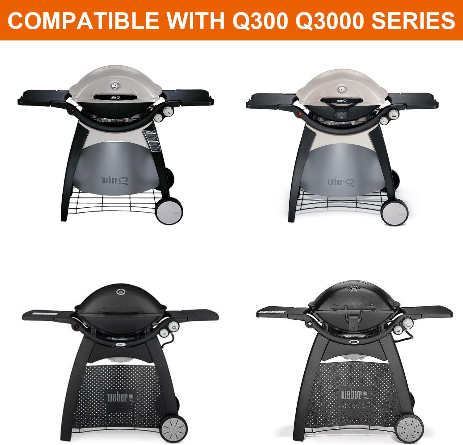 Weber Q2200 Genuine Weber Q1200 Q2200 64868 Series Gas Grill ...