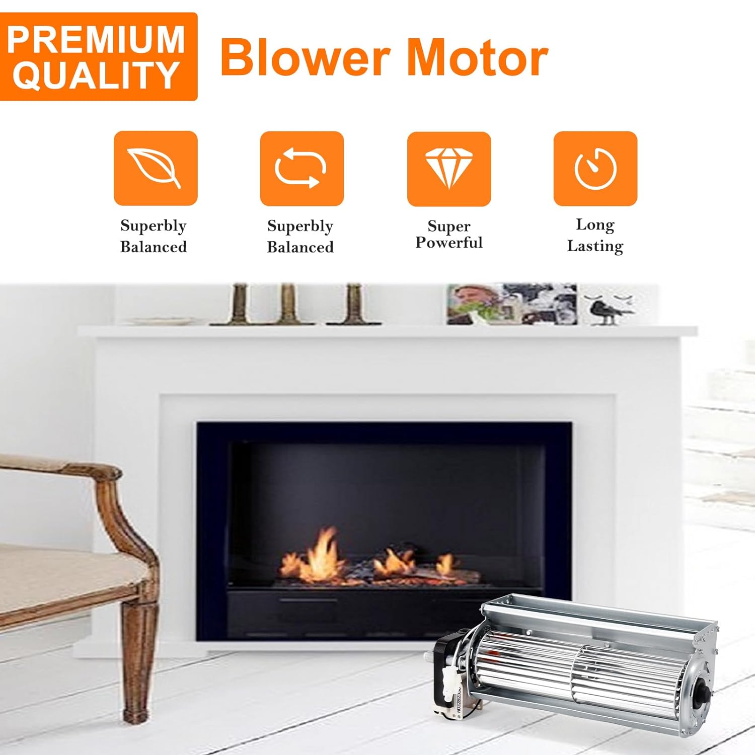 10+ Fireplace Blower Insert Fireplace Blower Kits for Pleasant Hearth Fireplace Insert, GFB100 Blo