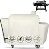 Grill Cover for Pit Boss Pro Series PB1100PSC1 PB1100PSC2 Triple-Function Combo Grills, PB1230SP PB1230G Sportsman Wood Pellet/Gas Combo Grills, Beige