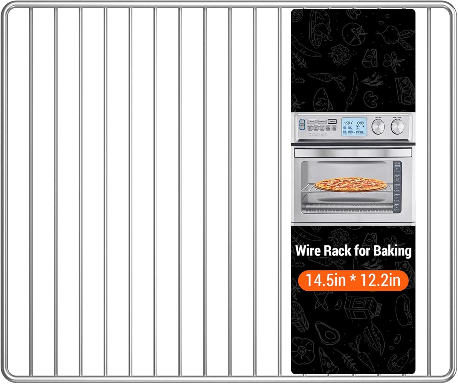 Wire Oven Rack for Cuisinart TOA-95 Convection AirFryer Toaster Oven ...