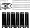 Parts Kit for Expert Grill 6 Burner 720-0969, 720-0969G, 720-0969GB, 720-0969GA Gas Grills, 6-Pack Burners+Porcelain Steel Heat Plates