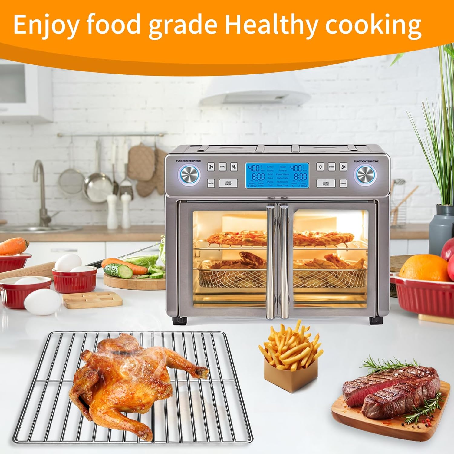 Fryer Wire Rack Air Fryer Wire Rack for Emeril Lagasse Emeril Lagasse Dual Zone 360 Ai ...