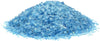 2 Lbs Jar 3-6mm Caribbean Blue Crushed Fire Pit Glass Glitter Glass Pebbles Gravel Stone for Crafts Resin Art, Garden Decoration, Fireplace