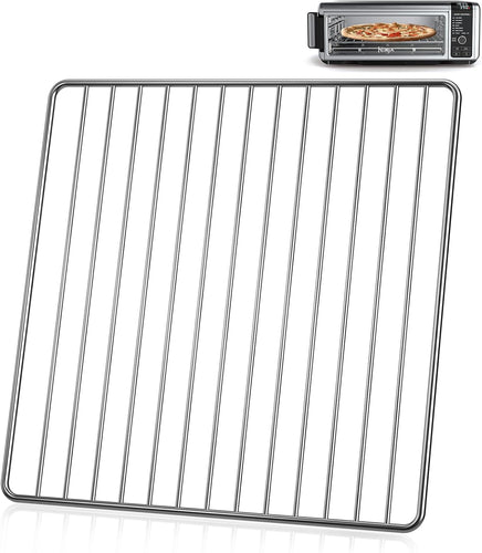 13.4 x 13.4 Inch Baking Wire Rack for Ninja SP101, SP100, SP1001C, SP201 Foodi Air Fry Oven, Stainless Steel Oven Rack for Cooking