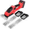 Hedge Trimmer Cordless for Milwaukee M18 18V Battery, with Dual-Action Blade, 2 in 1 Handheld Grass Shears & Bush Trimmer for Yard, Garden, Lawn Care