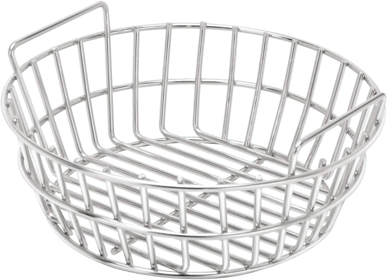 Kamado Joe Stainless Steel Charcoal Basket Grill Accessory for Joe