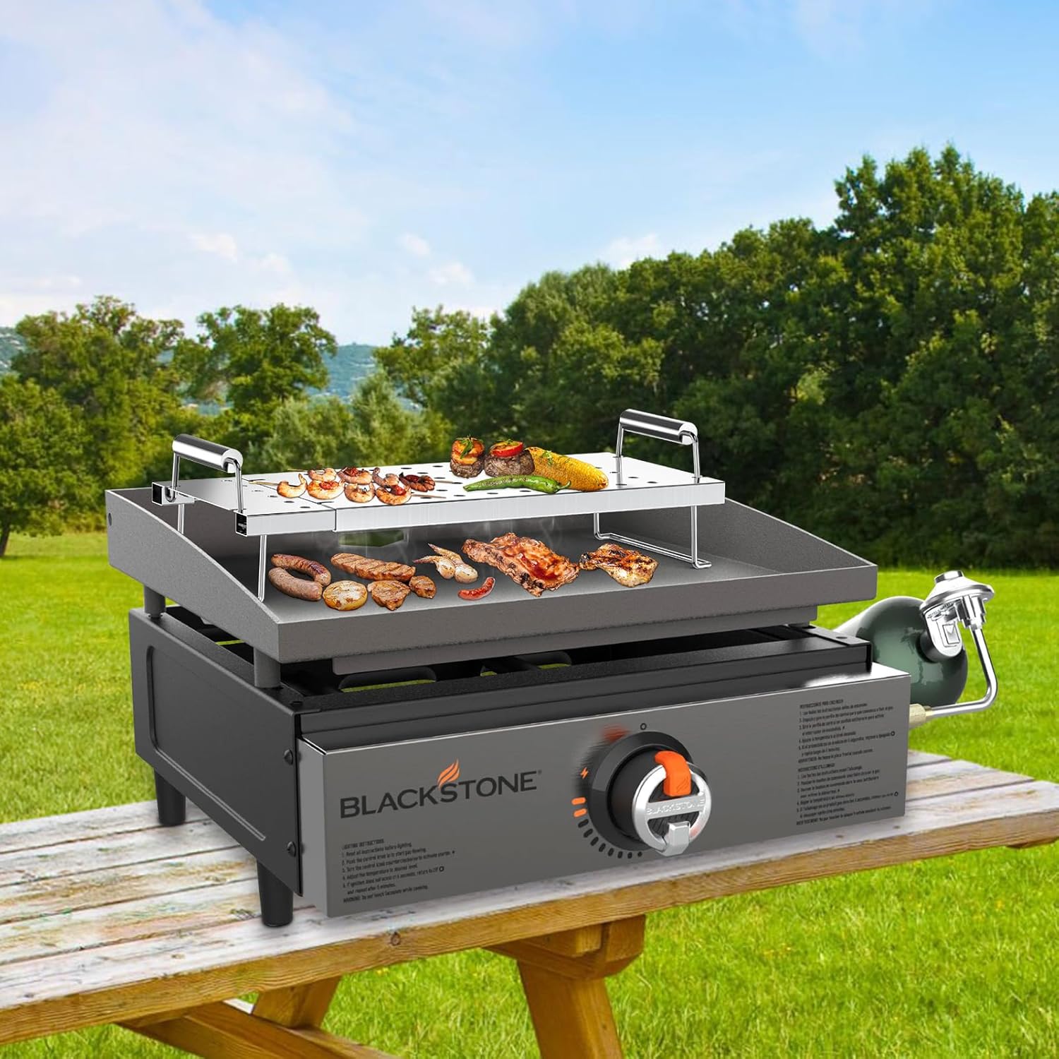 Gas Grill Blackstone Grill Reviews Tabletop Griddle Flat Top