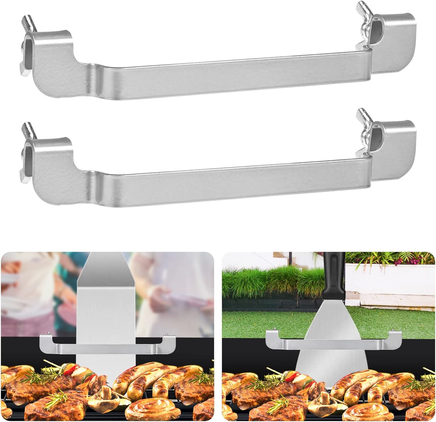 2Pcs Griddle Tool Spatula Holder, Suitable for Blackstone, Camp