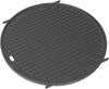 Cast Iron Griddle Gourmet BBQ System Sear Grate 8834 for Weber 22 Inch Original Kettle Premium/Charcoal Grill
