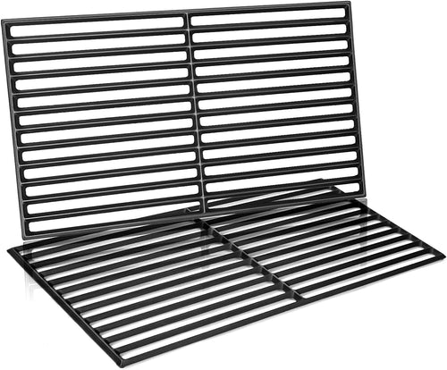 Cast Iron Cooking Grates for Cuisinart GAS2256AS, 2256 2 Burner Gas Grill, 2 PCS 18" x 20.4" Grid Grates Parts for Cuisinart