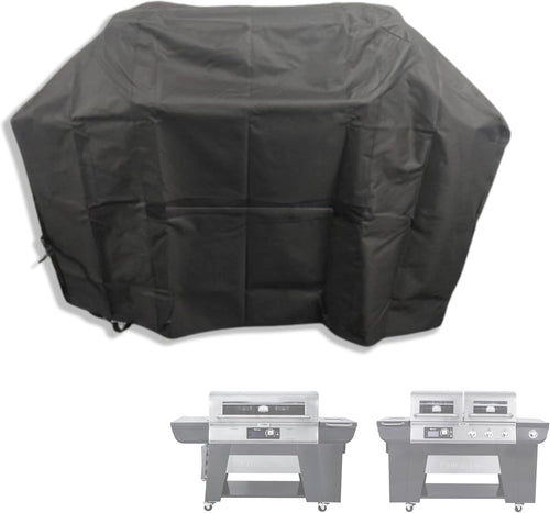 Premium Gas Grill Cover for Cuisinart Woodcreek 4-in-1 Pellet Grill and Cuisinart Twin Oaks Pellet Grill, Accessories Cover