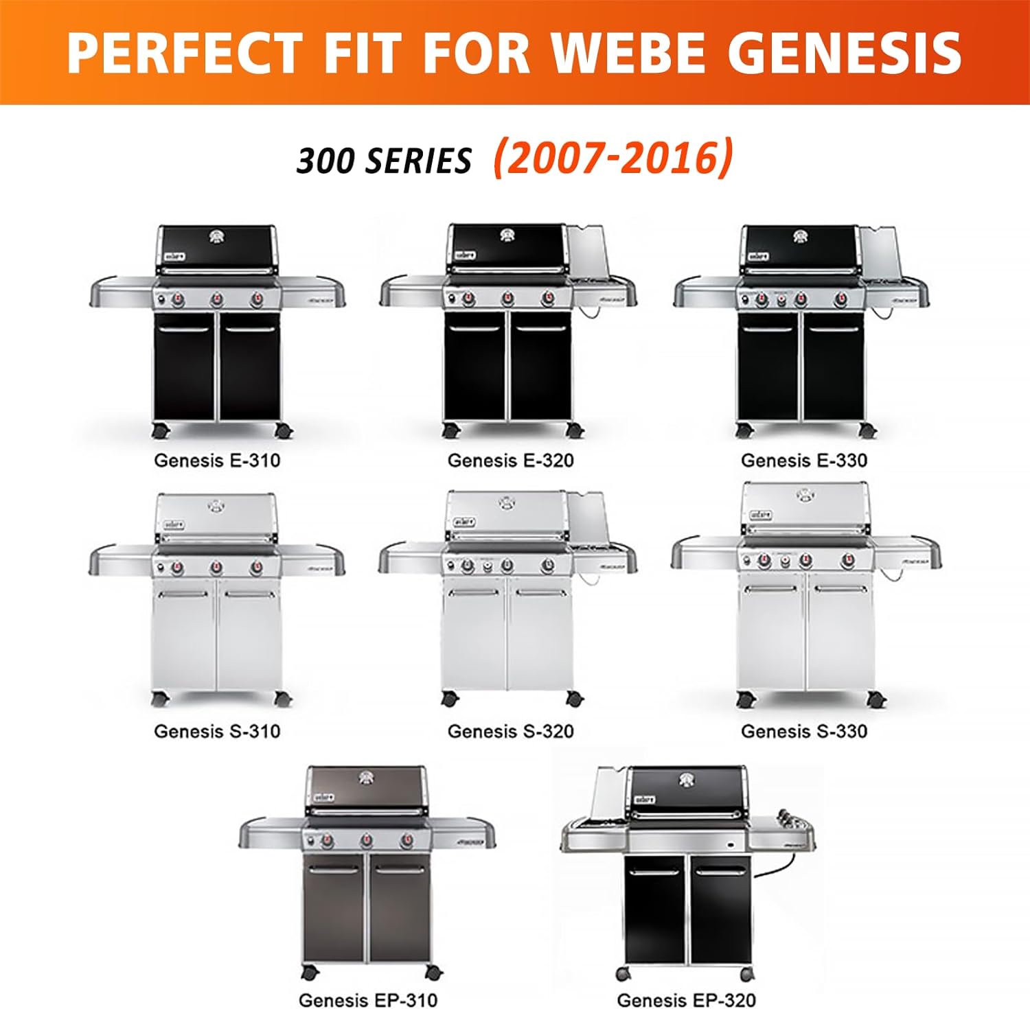 Weber Genesis 300 Series Cooking Grates Weber Genesis 300 Series