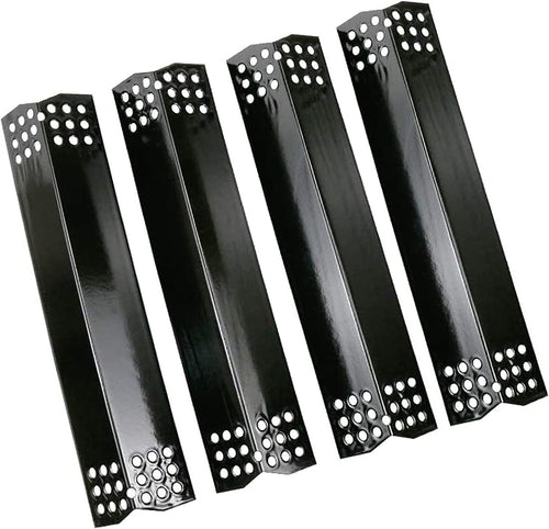 Heat Plate for Members Mark 720-0830F, 720-0839, 4 Pcs 3 3/8 x 14 9/16, Porcelain Steel Grill Replacement Parts