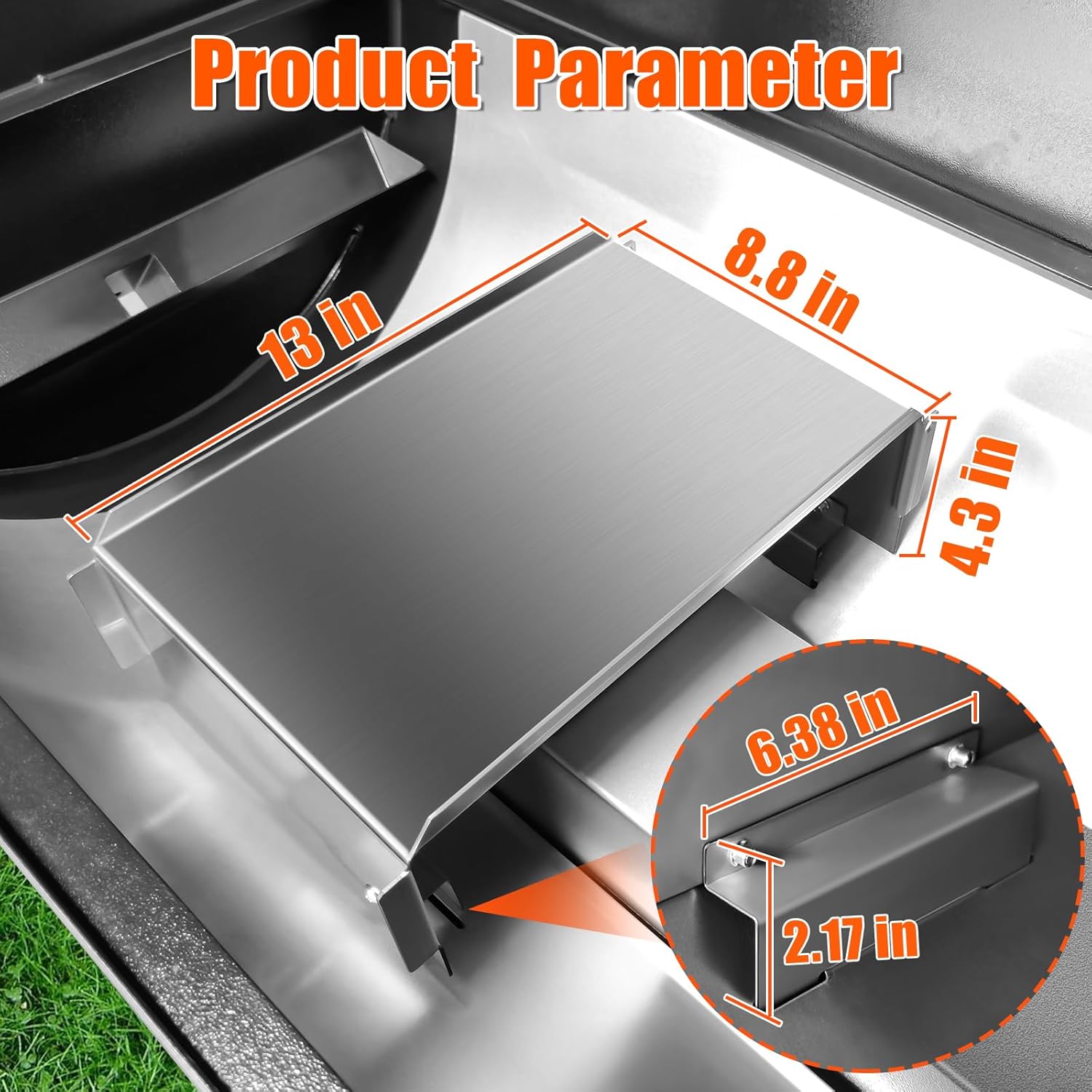 Heat Diffuser for Pit Boss 850/1000/1150, Traeger Ironwood 885/780/650 ...