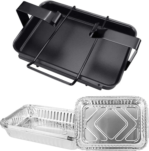 Grill Drip Pan Holder Replacement Parts Fits Weber Genesis 300 with Side Knobs, 1000-5500, Genesis Silver/Gold/Platinum, Platinum I/II Gas Grills