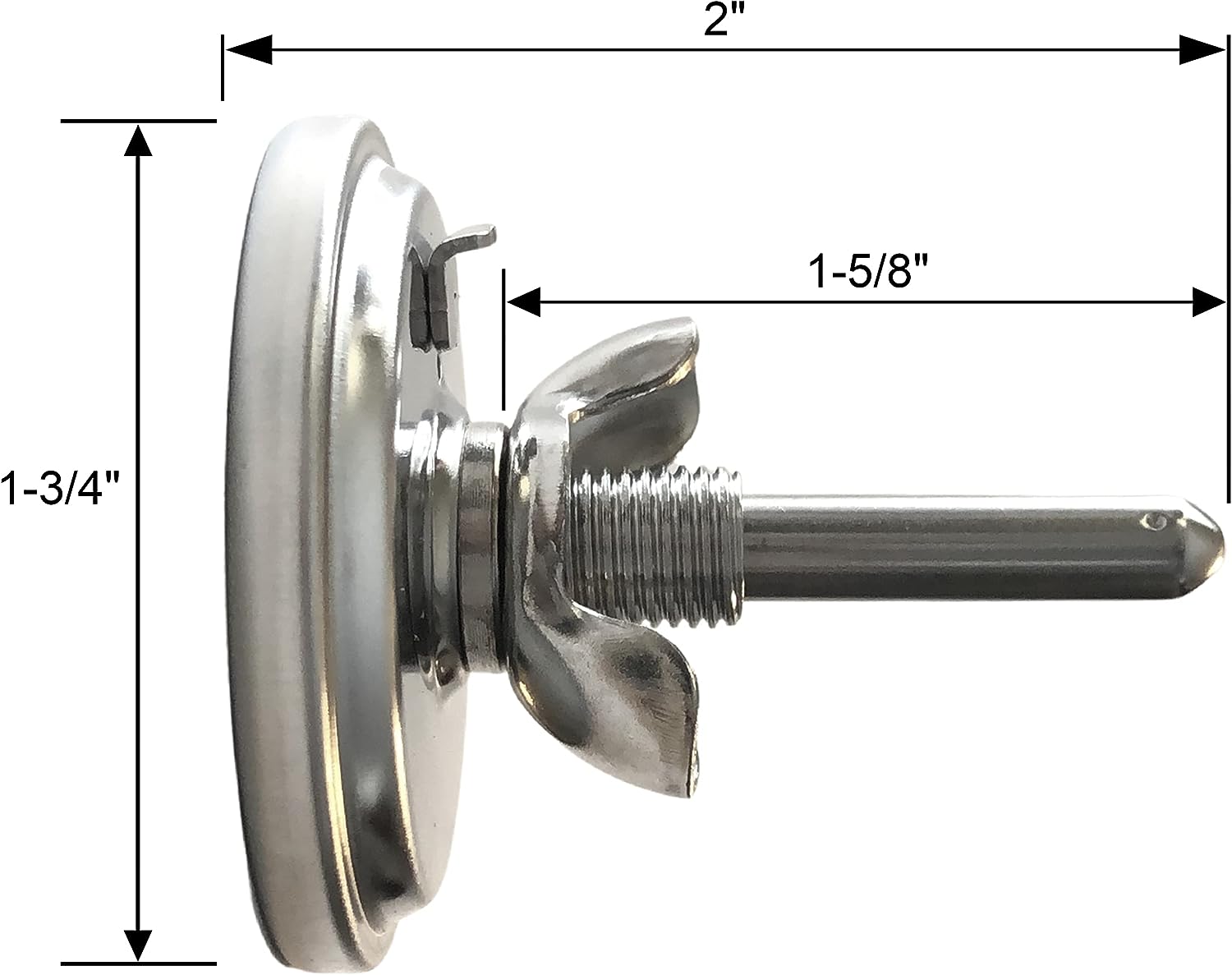 Kit De 4 Joints En Caoutchouc Pour Sondes De Thermomètre - Compatible Weber Smokey Mountain Et Autres Barbecues