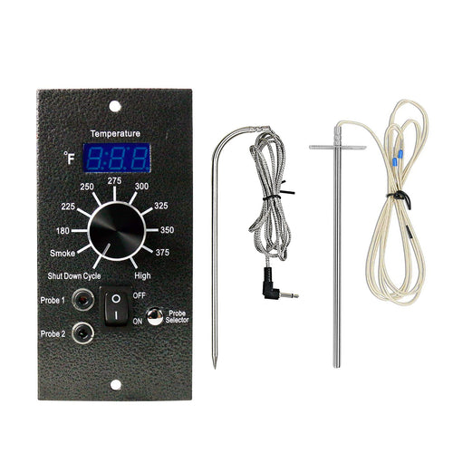 Digital Thermostat Control Board + Meat Probe + RTD Temperature Sensor Kit for Traeger Bac365 Pro Series Pro 20/ 22/ 34 Wood Pellet Grills