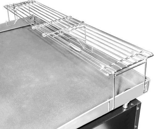 Universal Warming Rack for Blackstone 28"&36" Griddle, for Most 26"-36" Griddle/Gas Grill, Adjustable Top Grill Rack