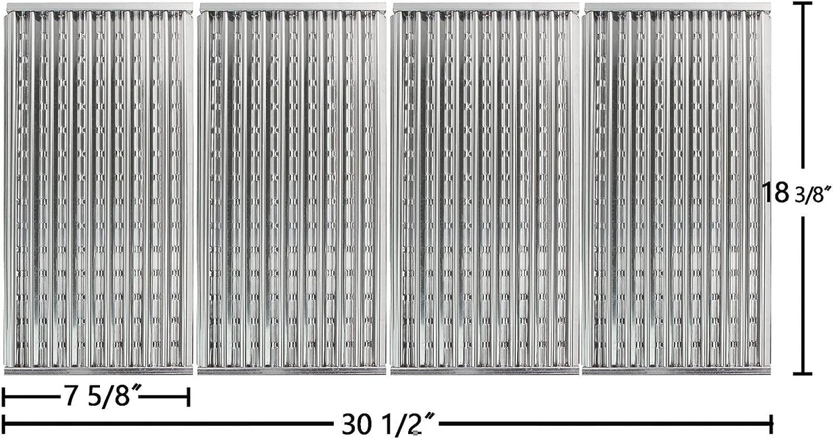 Cmanzhi SF599C Grillroste Aus Edelstahl, 46,7 Cm, Ersatz Für Charbroil 463224912, 463231711, 463247209, 463247310, 463247512, 463248208, 4633248208, 3 Stück 26281 2 Stück