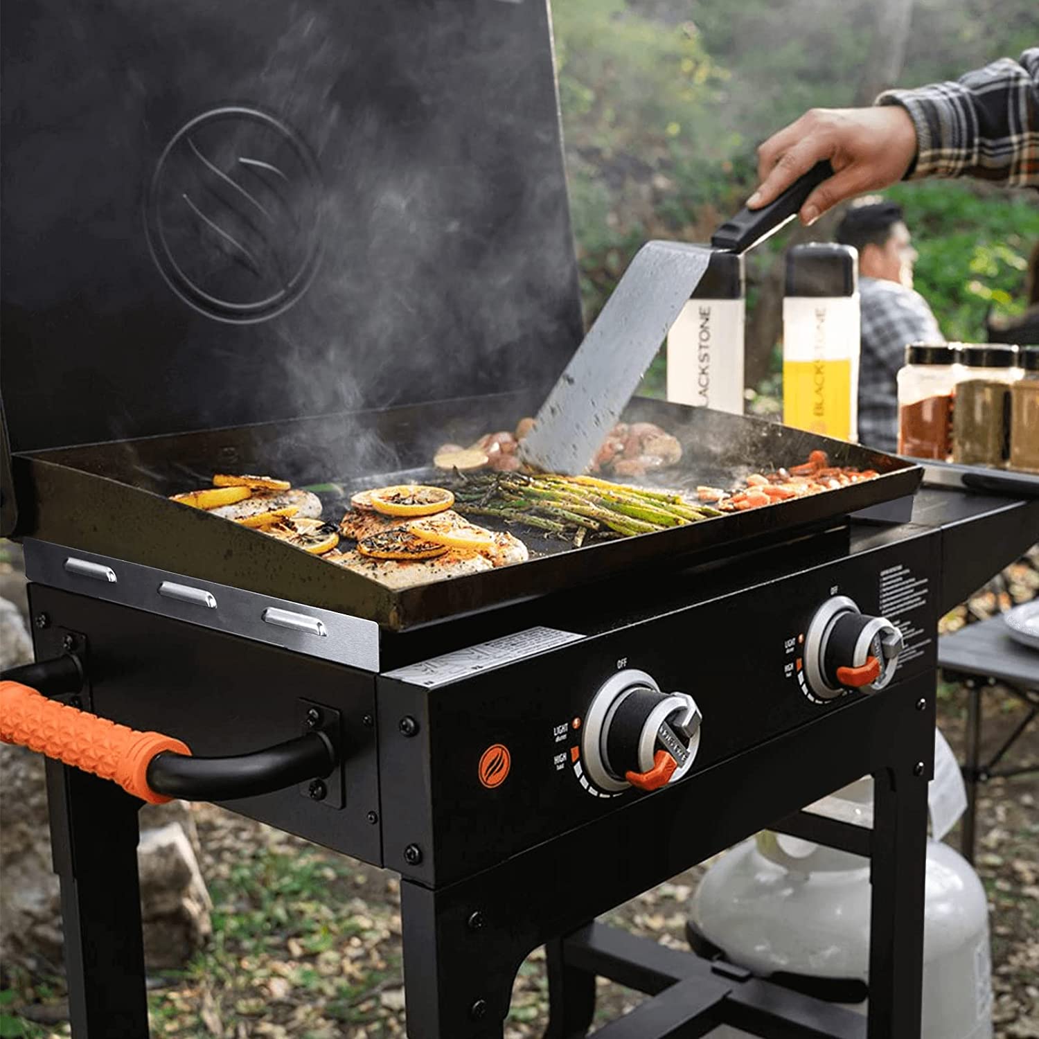 Burner Propane Gas Griddle Hard Cover For Blackstone 28