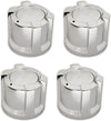 Control Knob Replacement 4 Pack for Dyna-Glo TriVantage Propane Gas Grills, fit Model DGH353CRP, DGH353CRP-D, DGH373CRP, DGF371CRP, DGF481CRP