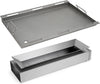Flat Top Griddle Insert with Heat Manifold Kit for Masterbuilt Gravity Series 1050 Digital Charcoal Grill and Smoker Combo MB20041220 MB20041320