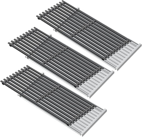 Grates & Emitter Plates for Char-broil 3 Burner 463241314, 463241313, 463247109, 463247412, 463257110, 463257111, 463261709 Gas Grills