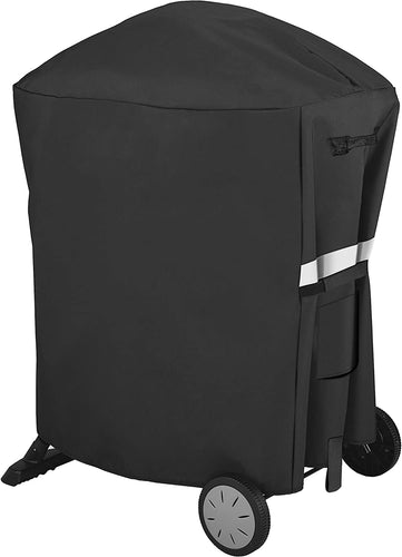 7113 Grill Cover Fits Weber Q100, Q1000, Q1200, Q200, Q2000, Q2200 With the Q Portable Rolling Cart Grills