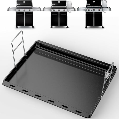 Full Size Griddle Insert for Weber Genesis 300 Series E-310 E-320 E-330 S-310 (2007–2016), for Weber 7524/7528