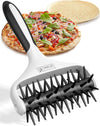  Pizza Dough Docker Pastry Roller with Spikes, Pizza Docking Tool for Pizza Making, Accessories Prevent Dough from Blistering