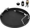 Full Size Griddle Inserts for Weber 14" Charcoal Grills Smokey Joe/Smokey Joe Premium/Smokey Mountain Cooker Smoker, Flat Top Griddle for Small BGE