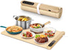 Electric Warming Tray with 6 Temp Setting, Rollable & Portable Food Warmer Silicone Heating Mat for Parties, Premium Graphene Material