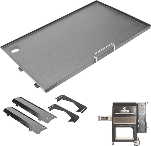 Full Size Griddle for Masterbuilt MB20041320 Gravity Series 1050 Digital Charcoal Grill, MB20181622 Flat Top Griddle Inserts