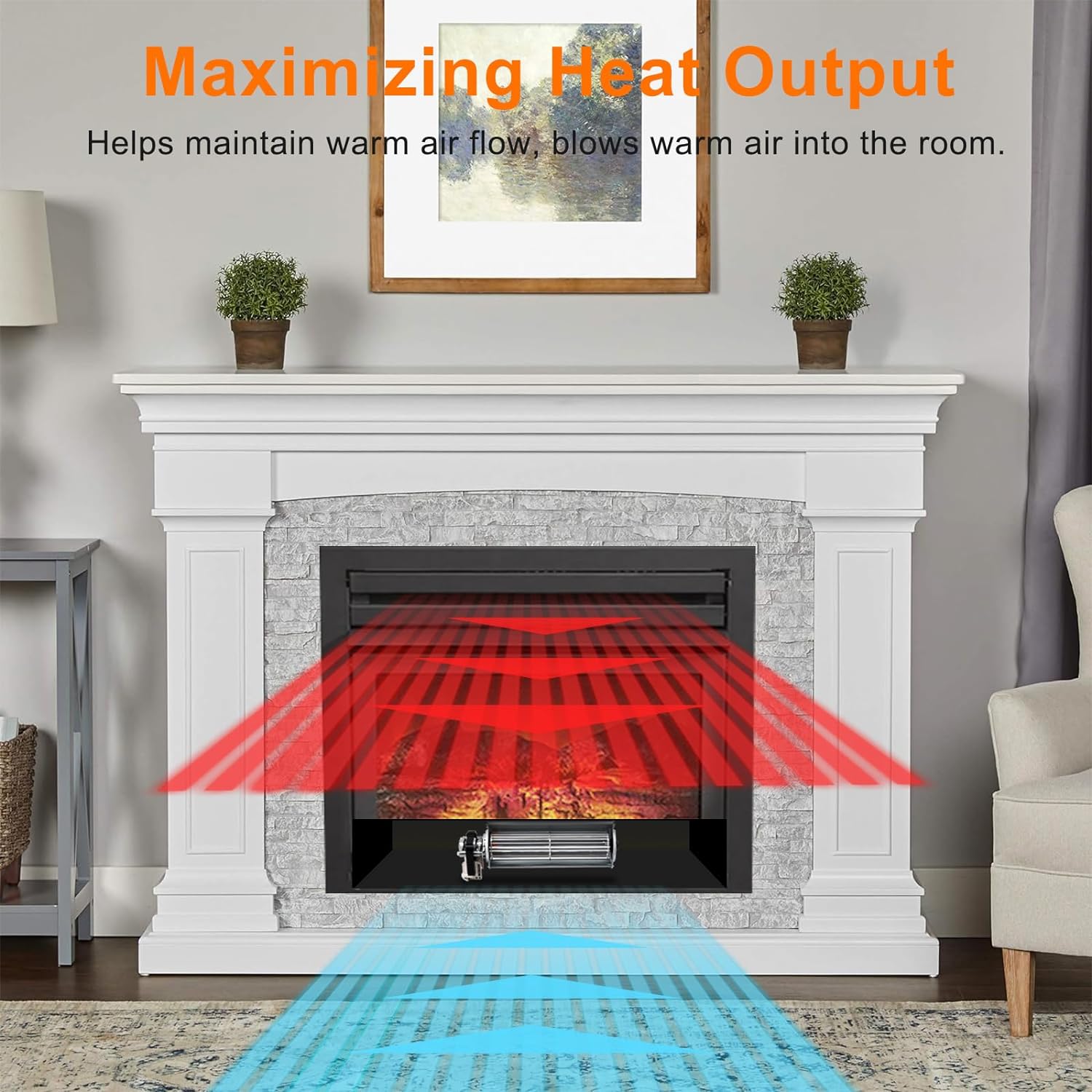 10+ Fireplace Blower Insert Fireplace Blower Kits for Pleasant Hearth Fireplace Insert, GFB100 Blo