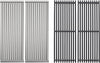 Cooking Grates & Emitter Plates for Char-Broil 463270611, 463262911, 463270613, 463210011, 463270612, 463270614, 463273614 2 Burner Gas Grills