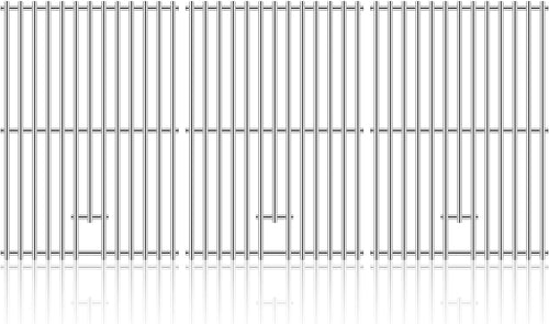 Cooking Grates for Char-Broil 463228622, 463229021, 463229521, 463284022, 463284422 Performance 6 Burner Gas Grills