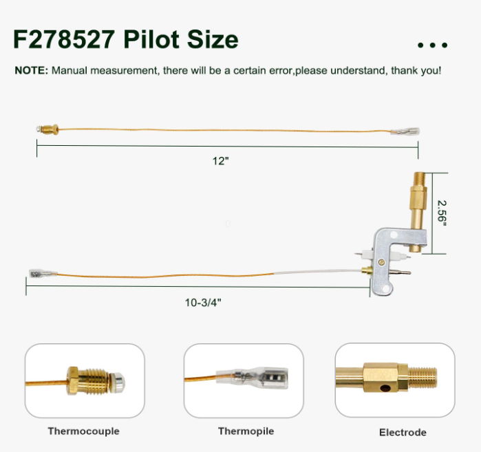 78422/F278527 Pilot Assembly ODS for Mr.Heater Big Buddy Heater