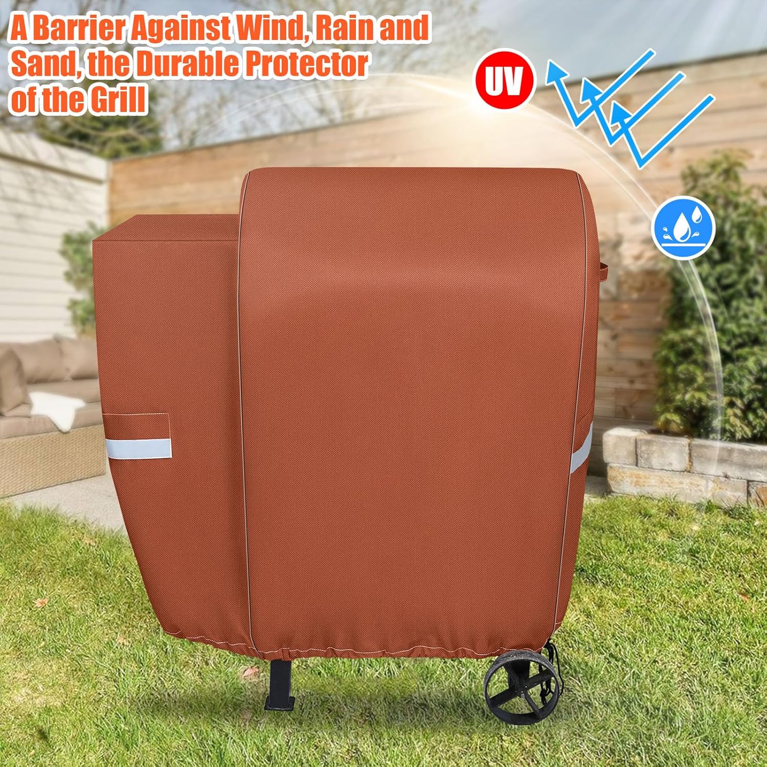 Pit Boss Smoker Cover Pit Boss PB700FB Smoker Cover Heavy Duty