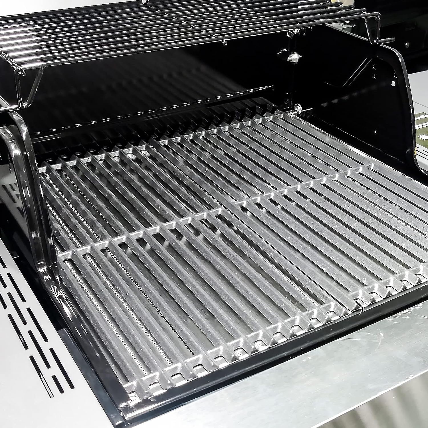 Piastra Emettitore Infrarossi Per Charbroil Performance TRU-Infrared/Amplifire 2 Bruciatori - Ricambio Acciaio Inox 43x20cm (2 Pezzi)