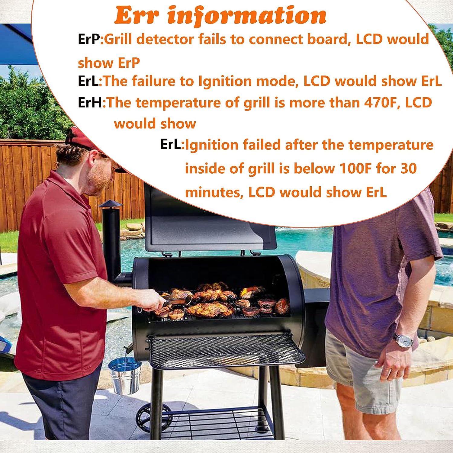 High-Temperature Meat BBQ Probe Fit For Pit Boss Wood Pellet