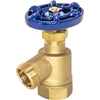 Bent Nose Garden Hose Valve, 3/4 in FIP x 3/4 in MHT, Brass, 20255