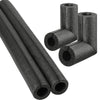 4 Pack Elbow Pipe Insulation Foam Tube Outdoor Wrap Pipe Covers Tubing Water Foam Covers for Outdoor Winter Irrigation, Sprinkler (2 Inch)