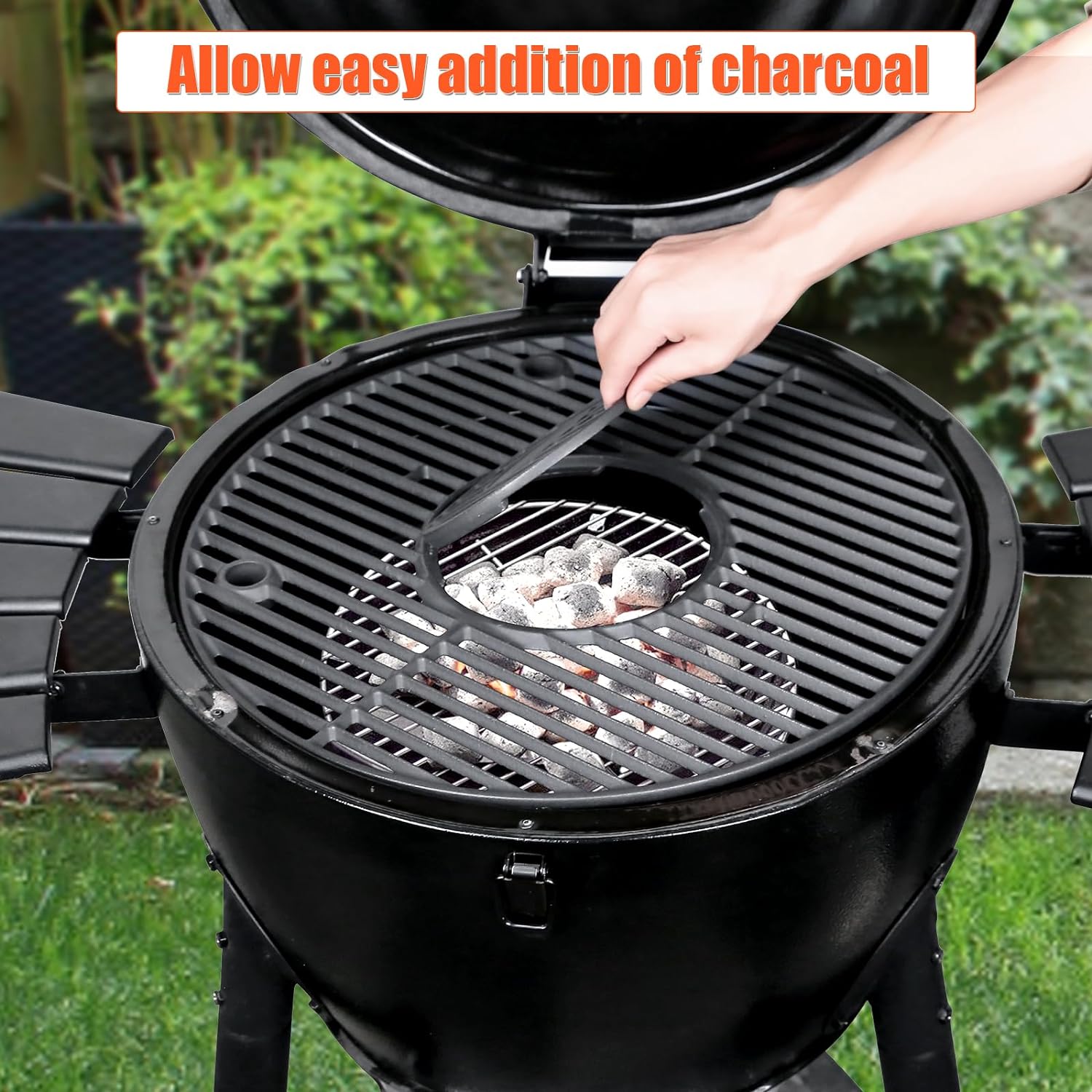 Griller Patio Pro Char Griller Smoker Grates Charcoal Grill