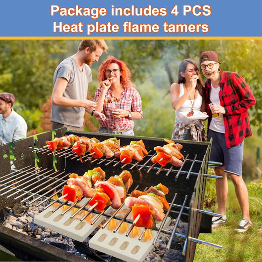 Fire Bricks Ceramic Brick Radiant Flame Tamer For Barbeques Galore